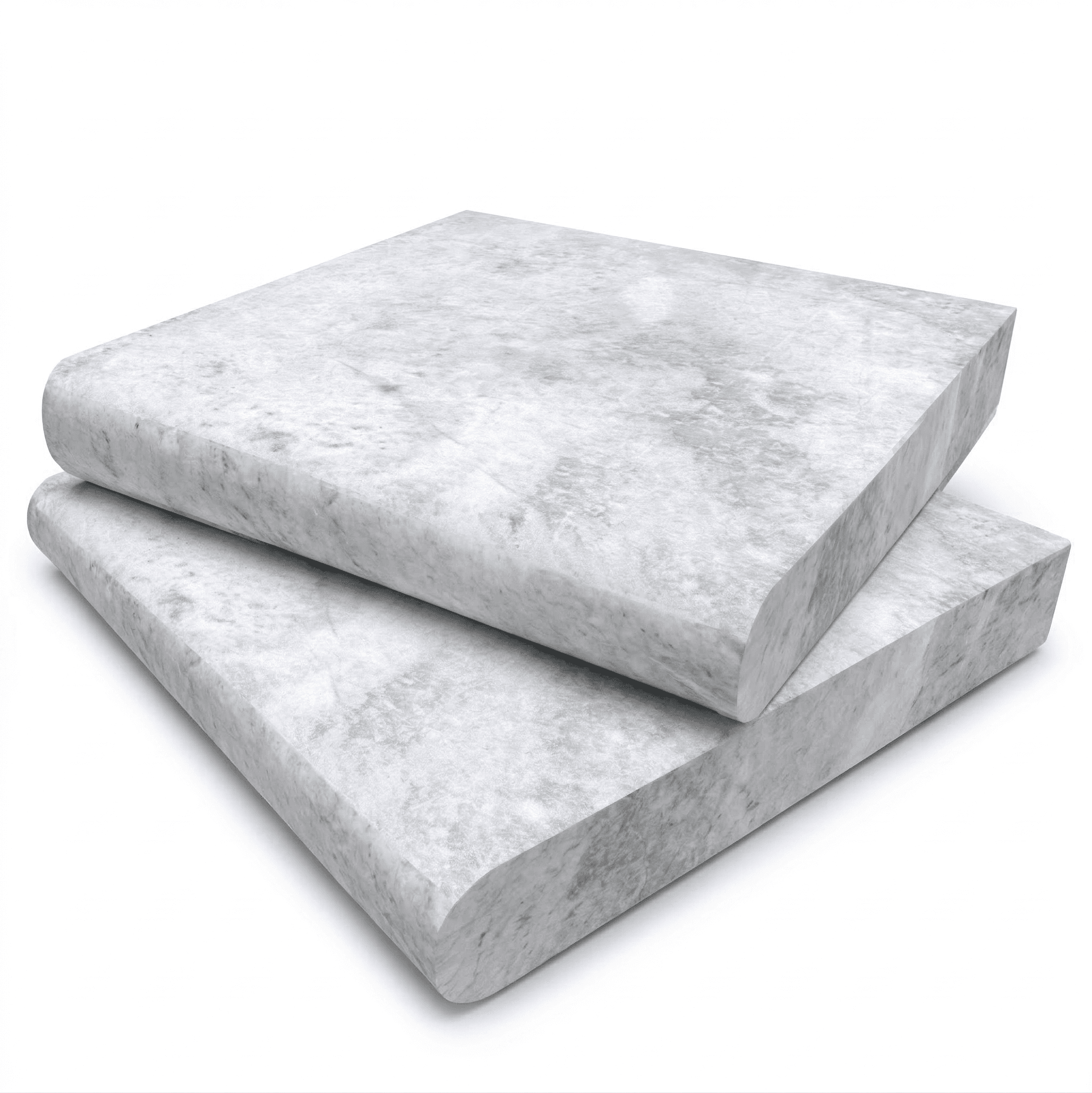 Aqua Grey Brushed 12x12x2 Single Bullnose Coping