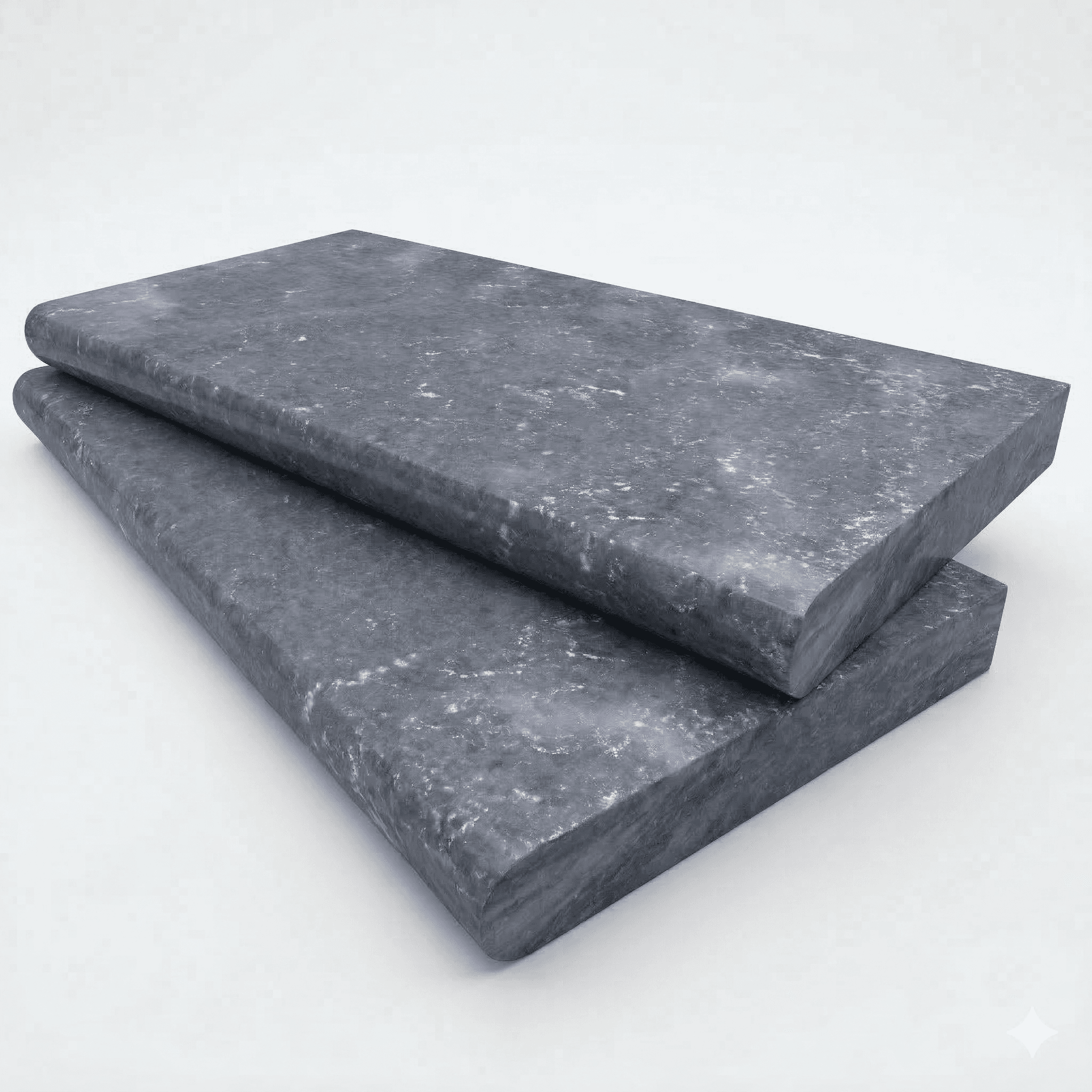 Blue Stone Honed 12x24x5 Single Bullnose Coping