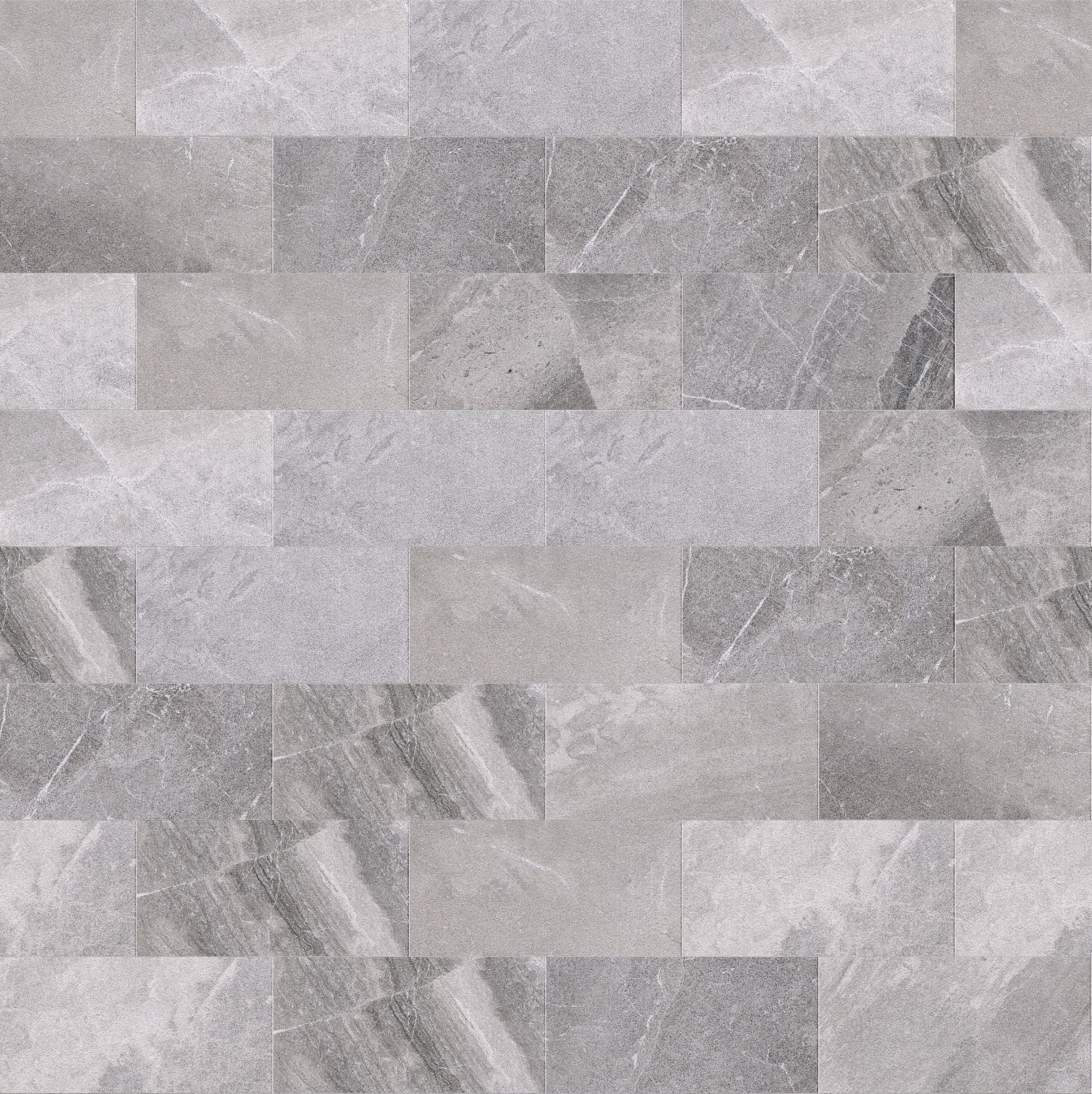 Aegean Grey Sandblasted 12x24 3cm Modern Tumbled Paver