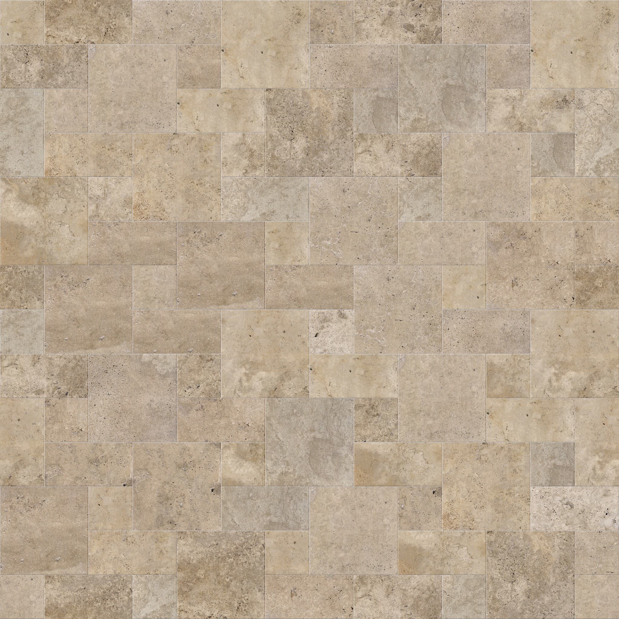 Antique Light Honed Roman Pattern 3cm Modern Tumbled Paver