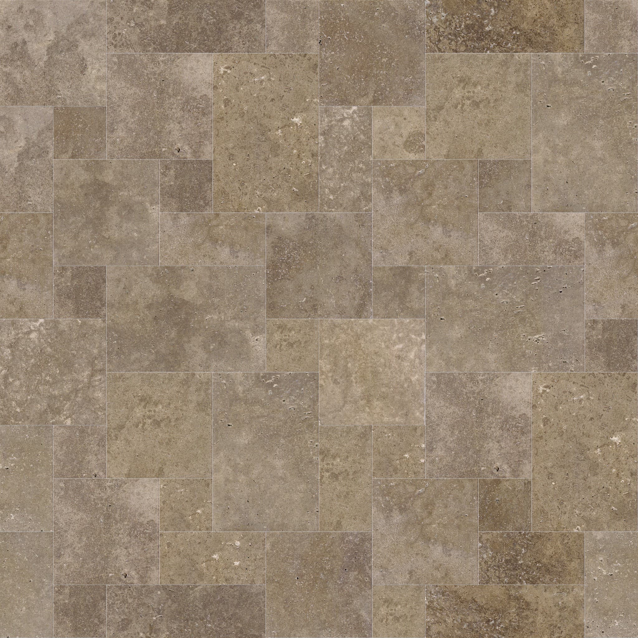 Dark Premium Honed French Pattern 3cm Modern Tumbled Paver