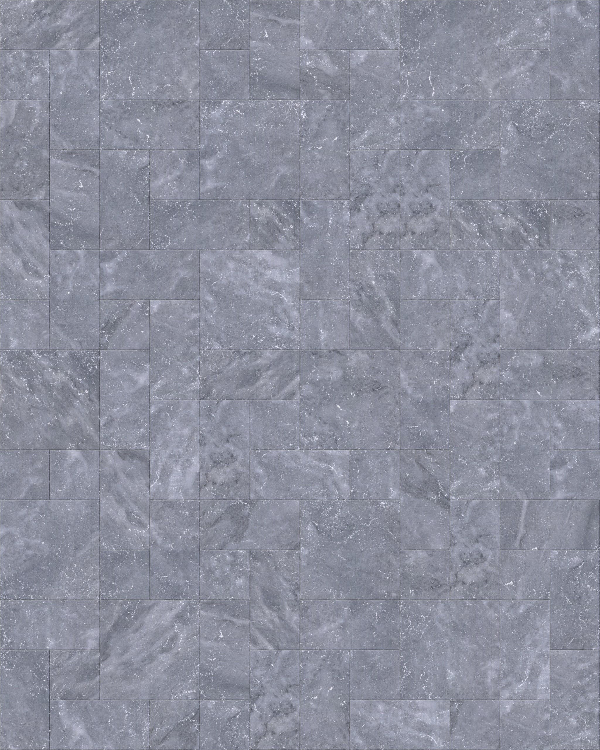 Blue Stone Honed ANS Combo Pattern 3cm Modern Tumbled Paver