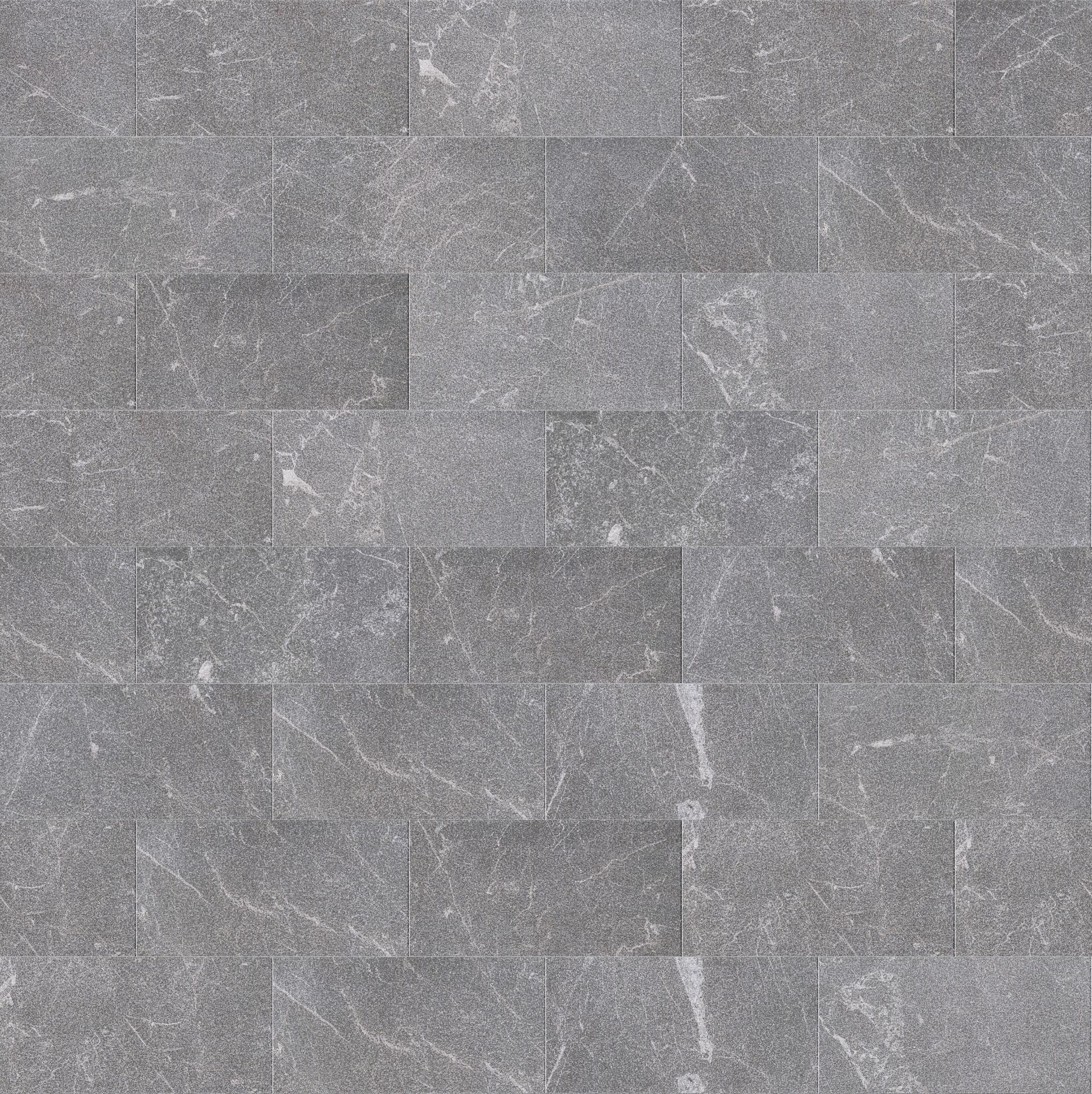 Noble Grey Leathered 12x24 3cm Modern Tumbled Paver
