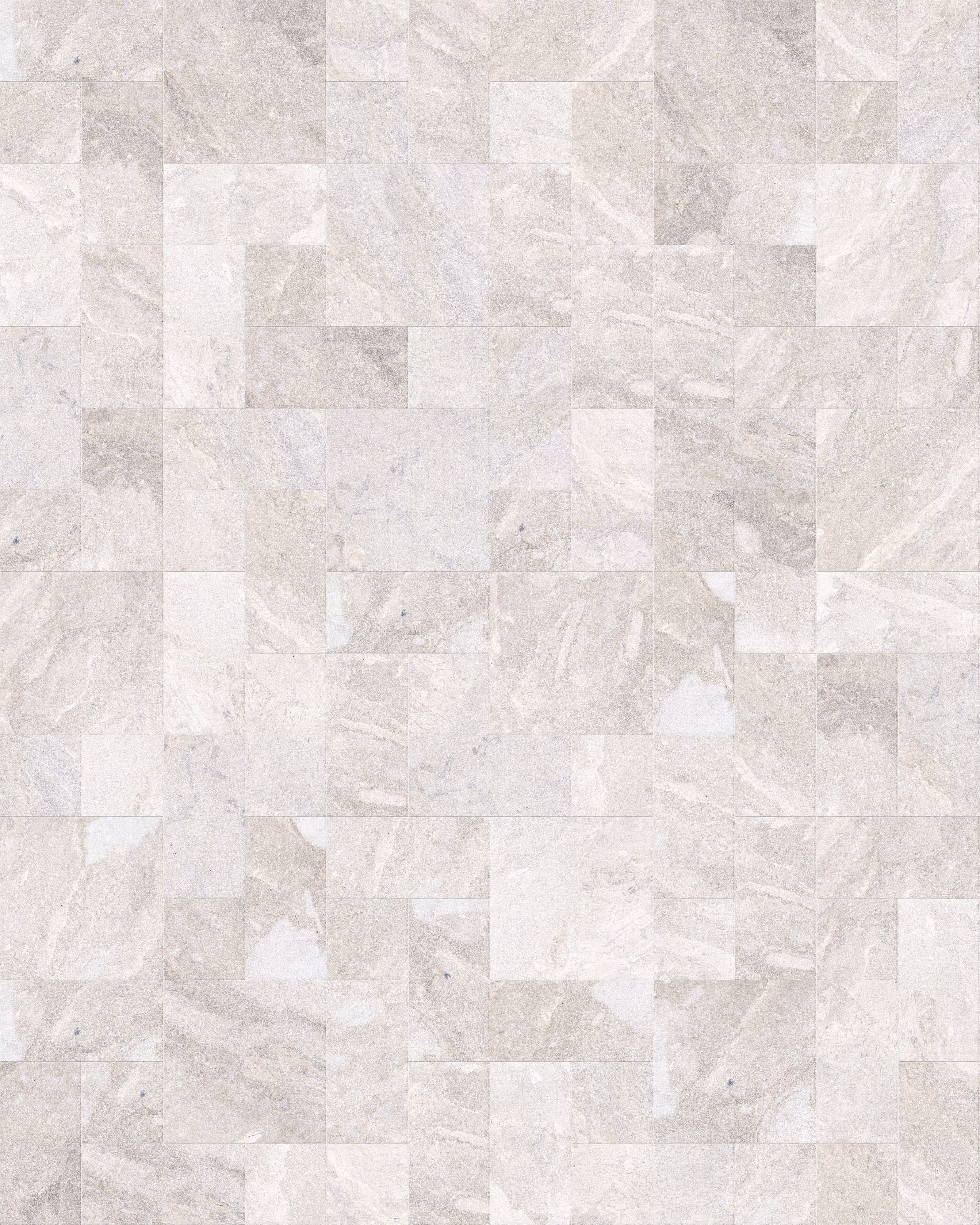 Royal Cream Leathered ANS Combo Pattern 3cm Modern Tumbled Paver