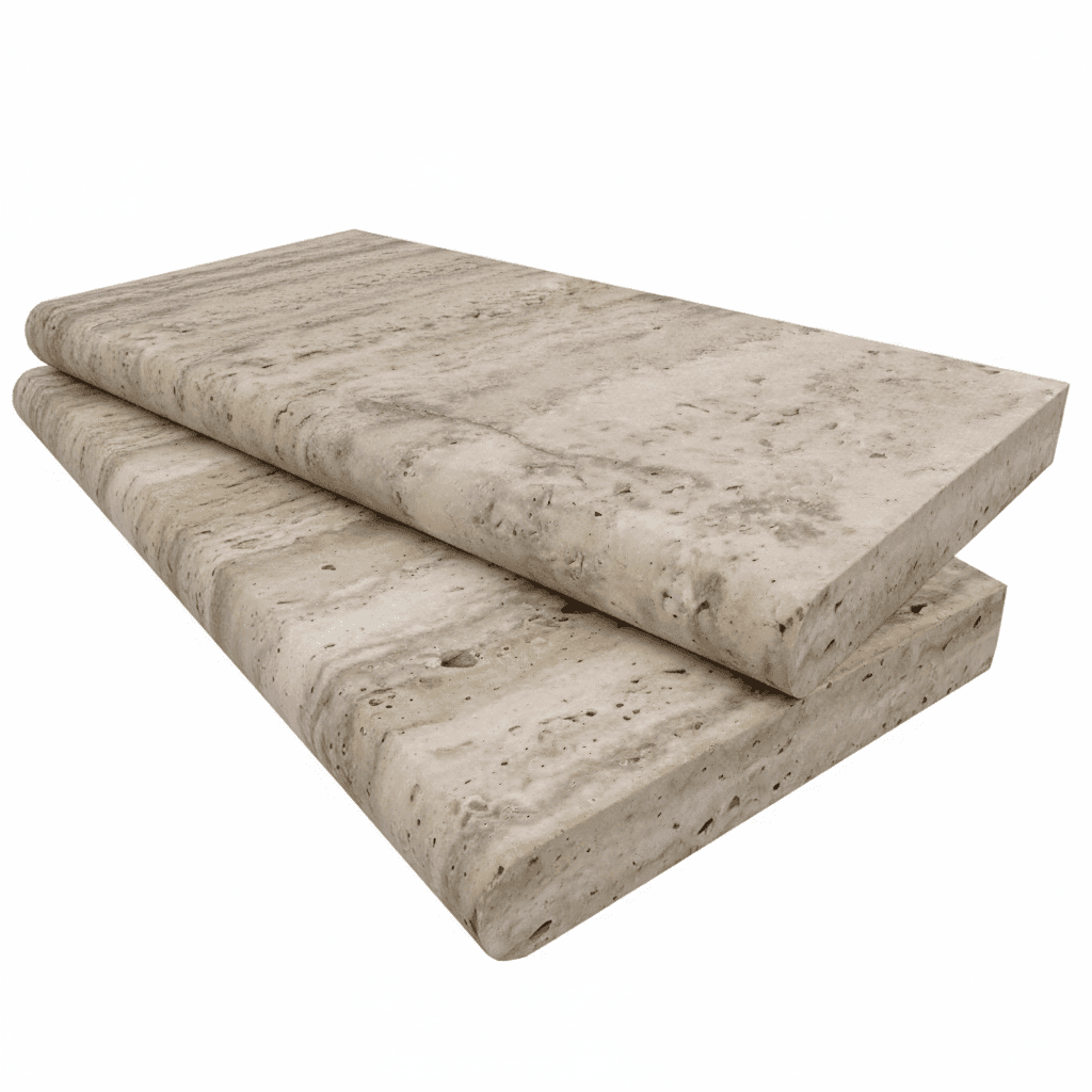 Cafe Premium Honed 12x24x2 Single Bullnose Coping
