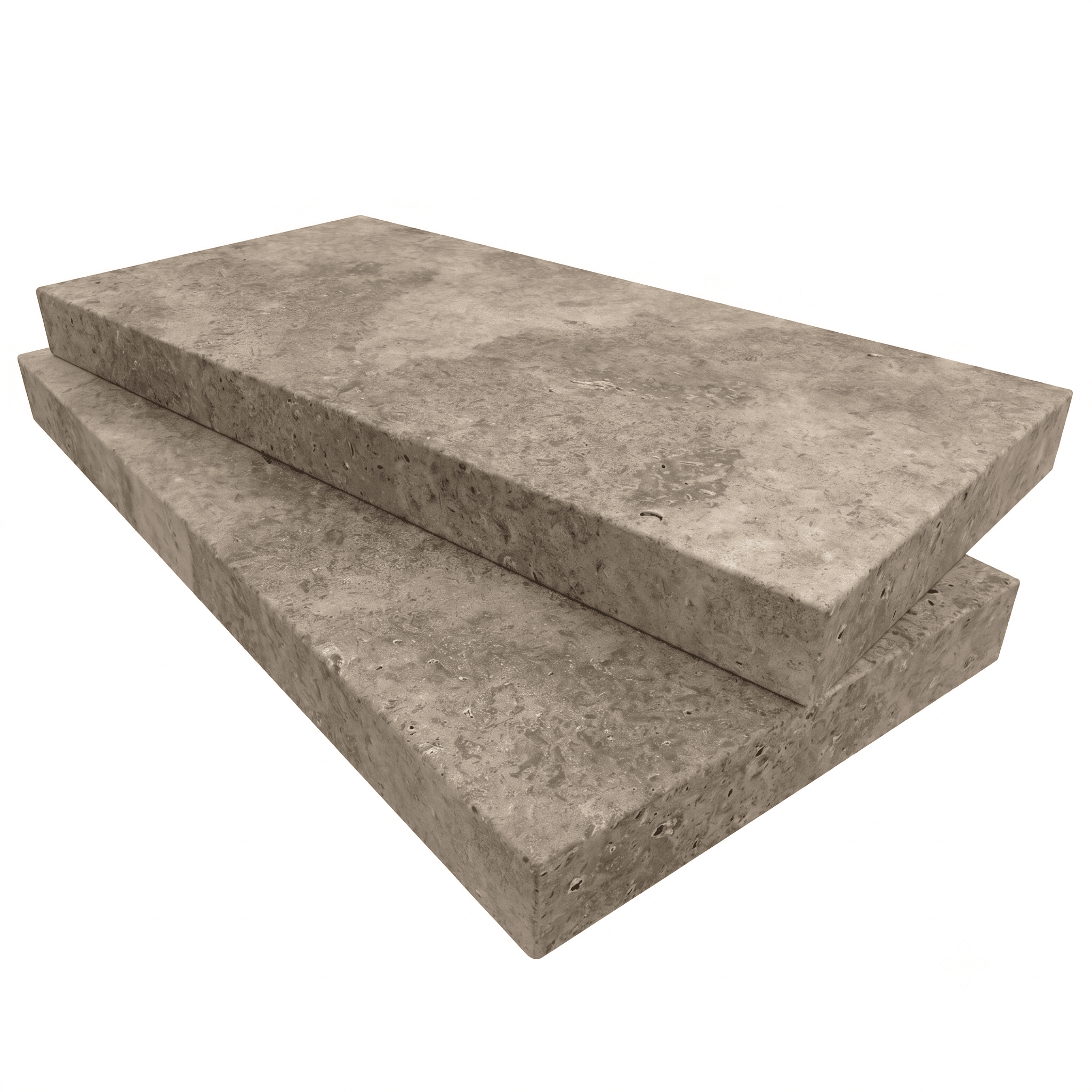 Denizli Noche Honed 12x24x2 Eased Edge Coping