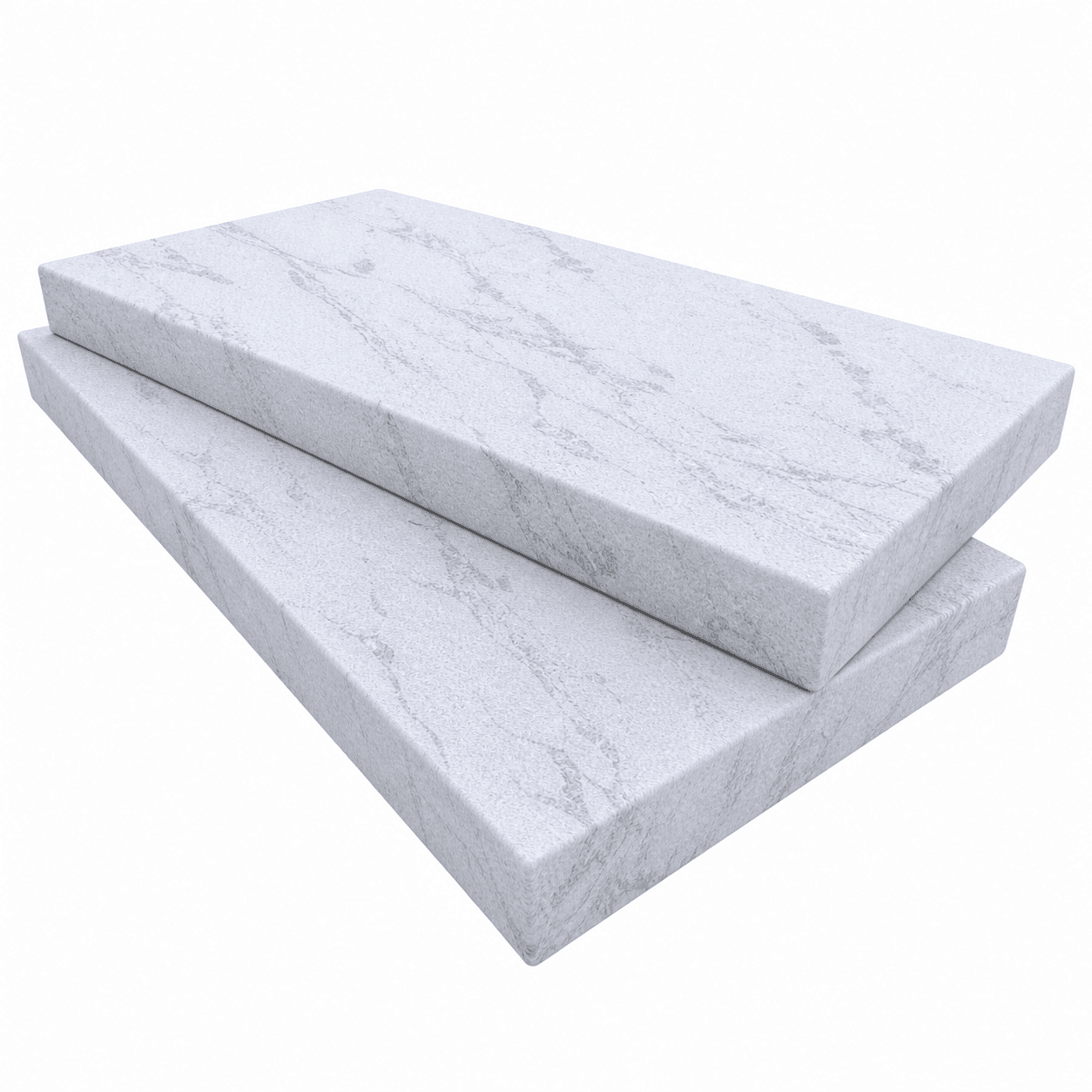 Royal Blue Leathered 12x24x2 Eased Edge Coping