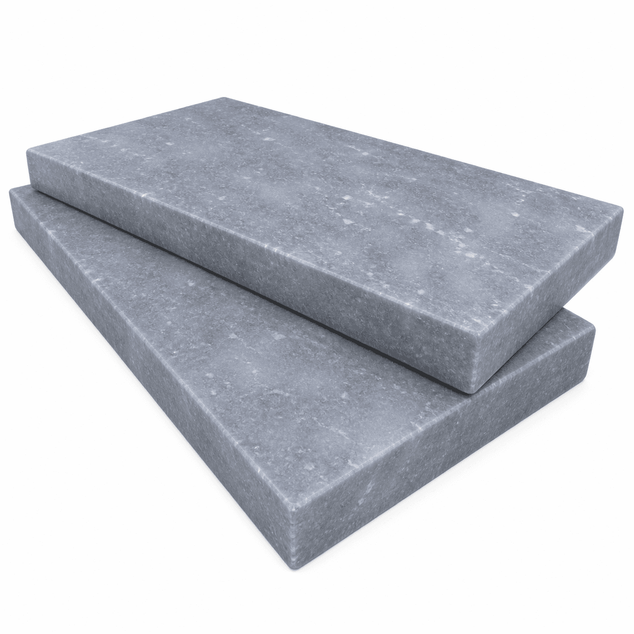 Blue Stone Honed 12x24x2 Eased Edge Coping
