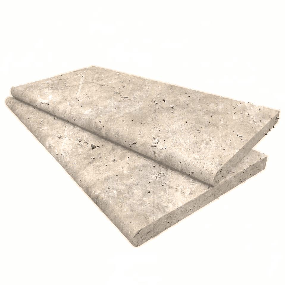 Light Premium Honed 12x24 3cm Single Bullnose Coping