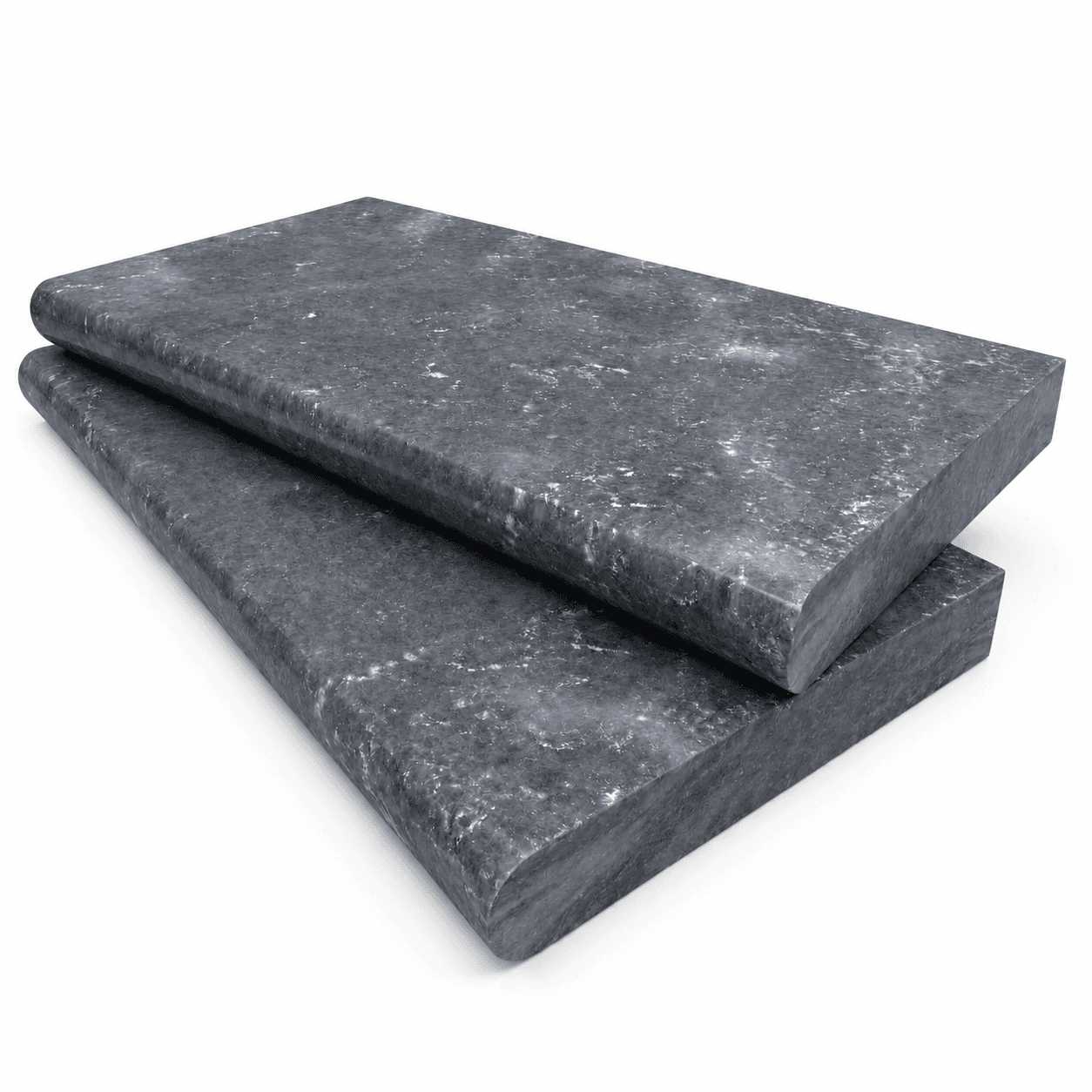 Blue Stone Honed 12x24x2 Single Bullnose Coping
