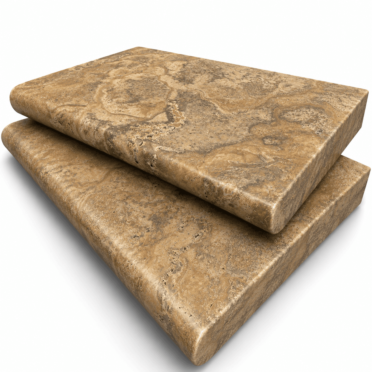 Scabos Honed 16x24x2 Single Bullnose Coping