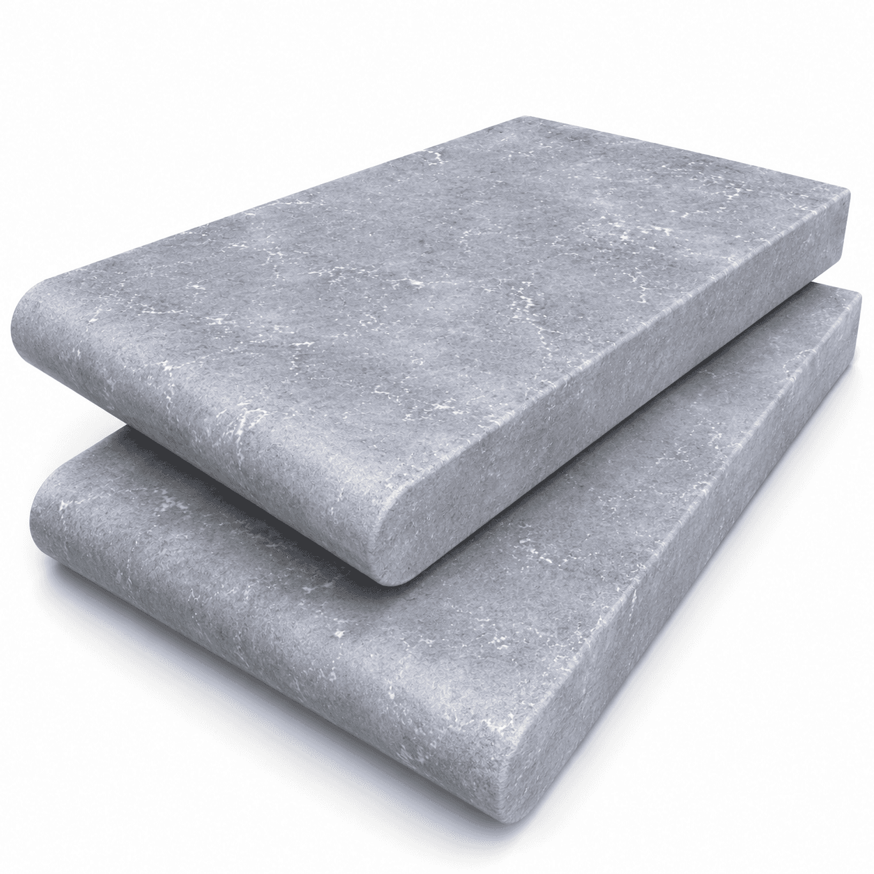 Blue Stone Honed 6x12 3cm Single Bullnose Coping