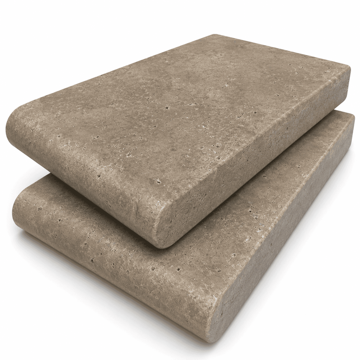 Denizli Noche Honed 6x12 3cm Single Bullnose Coping