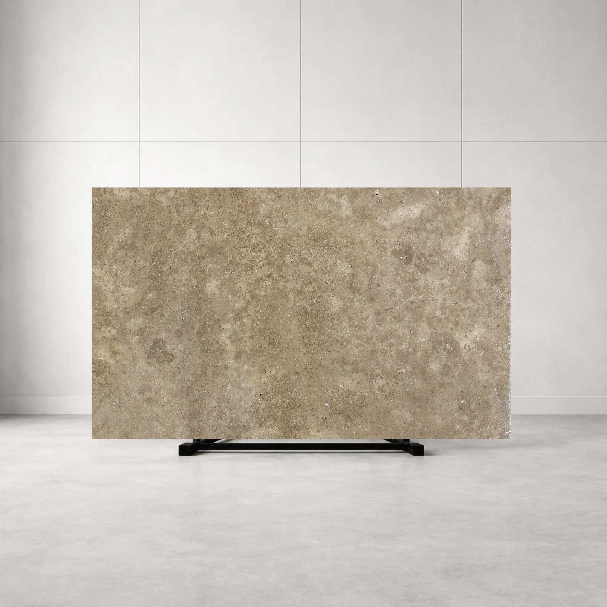 Dark Premium Travertine Honed 36x75 3cm Slab