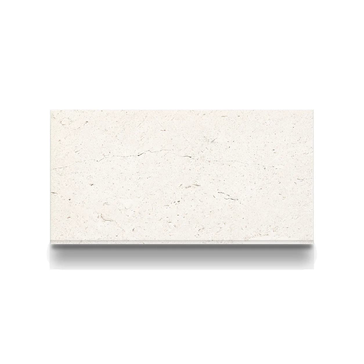 Myra White Limestone Honed 12x24 1.2cm Modern Tumbled Tile
