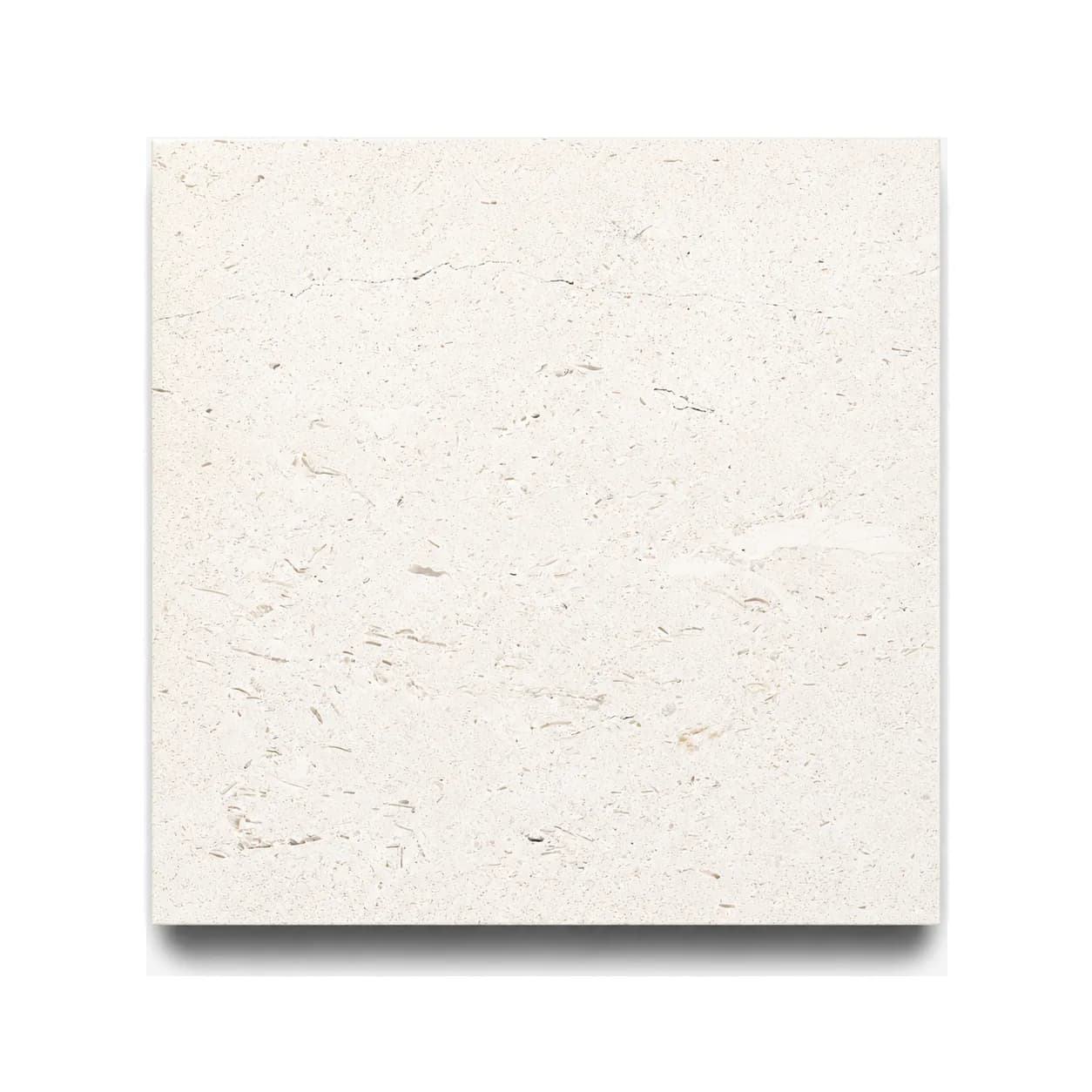 Myra White Limestone Honed 24x24 1.2cm Modern Tumbled Tile