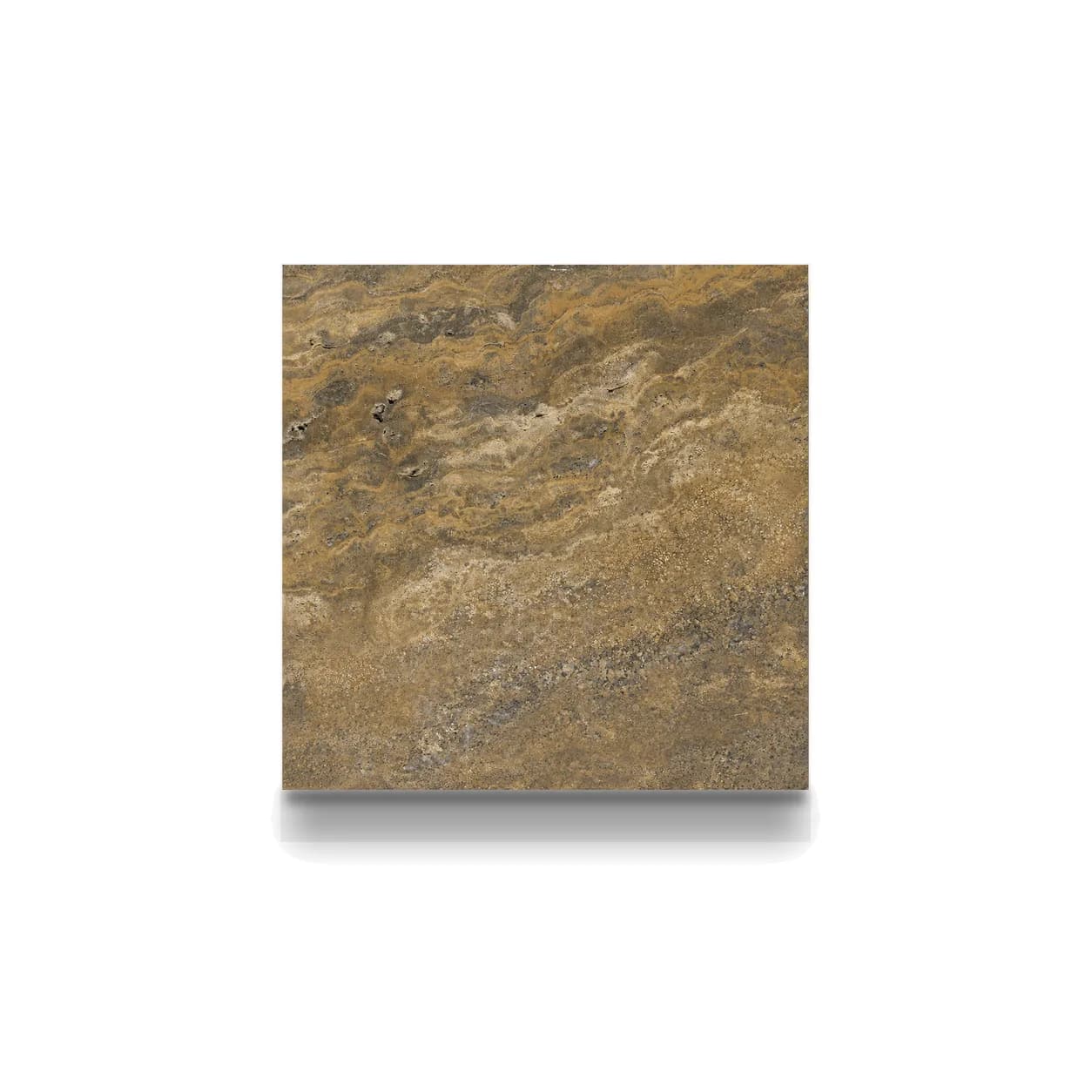 Scabos Travertine Honed 16x16 3cm Modern Tumbled Paver