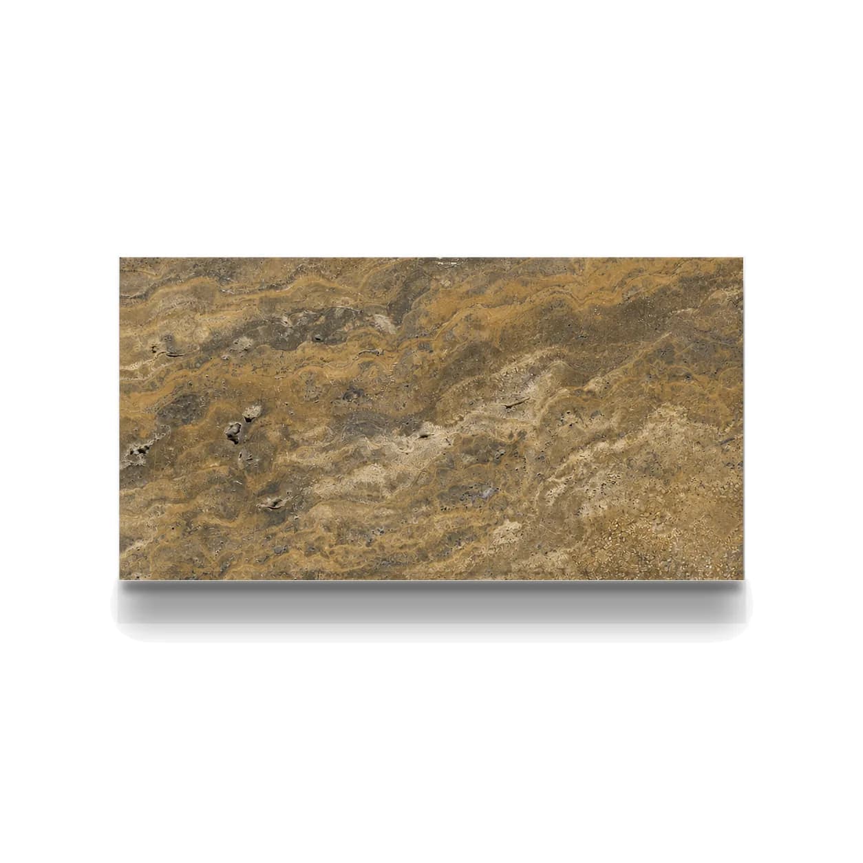Scabos Travertine Honed 6x12 3cm Modern Tumbled Paver