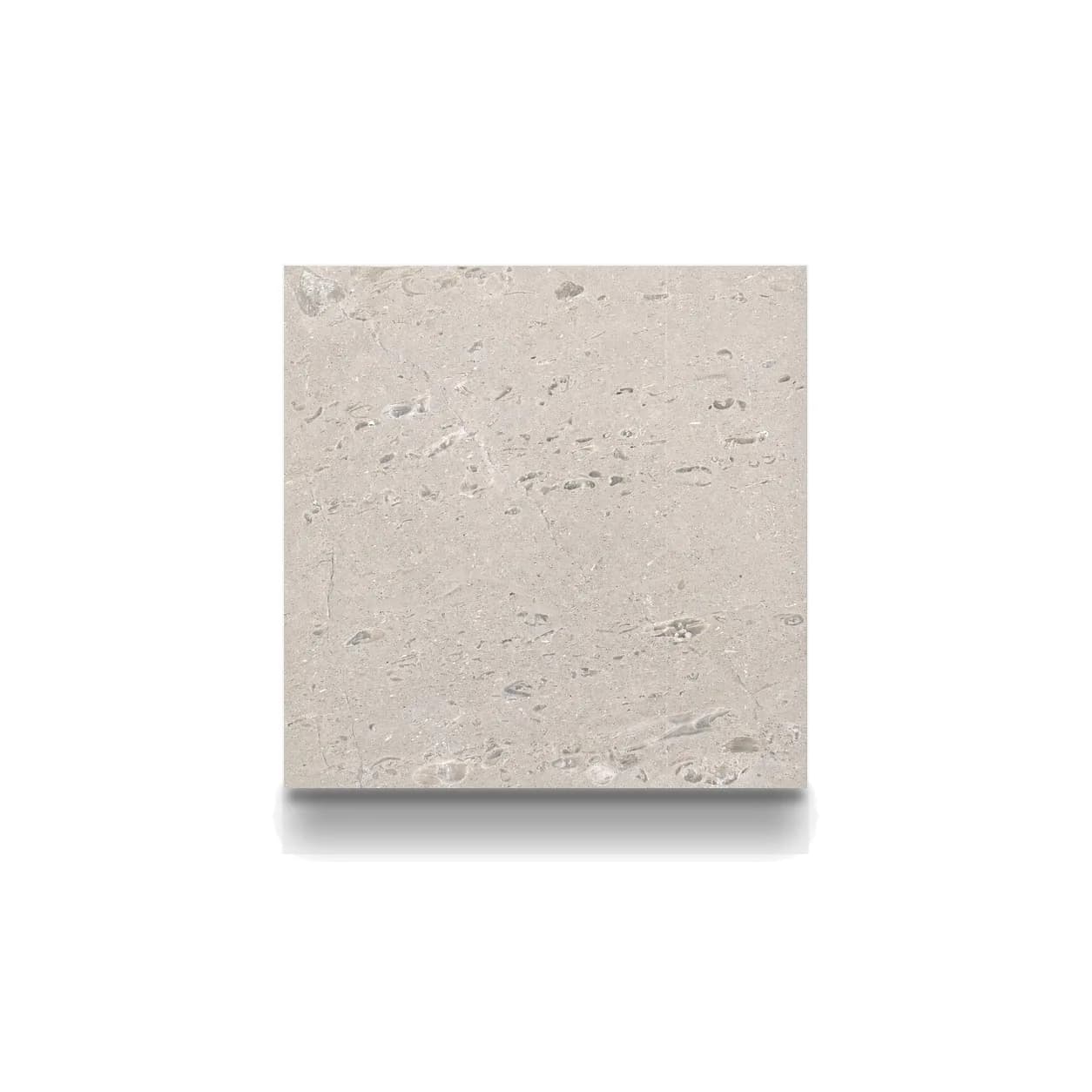 Pearl Grey Limestone Honed 16x16 3cm Modern Tumbled Paver