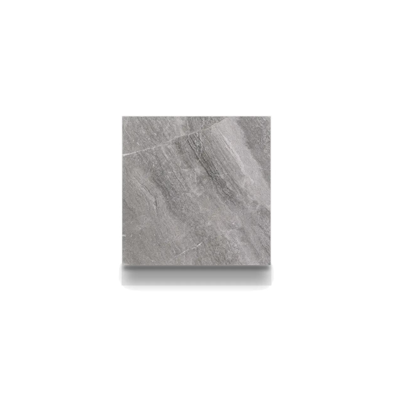 Aegean Grey Marble Sandblasted 6x6 1.2cm Modern Tumbled Tile
