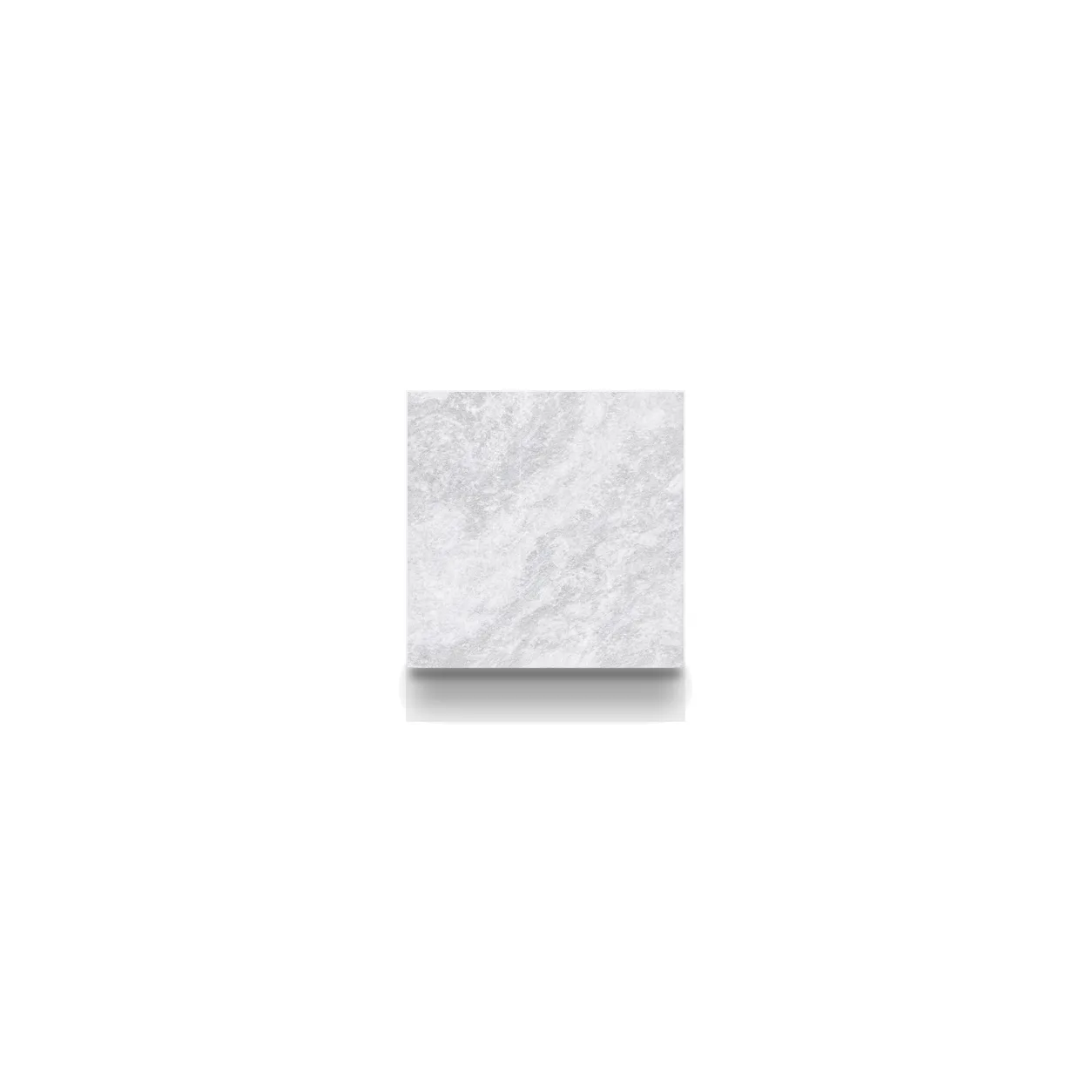 Aqua Grey Marble Brushed 4x4 1.2cm Modern Tumbled Tile