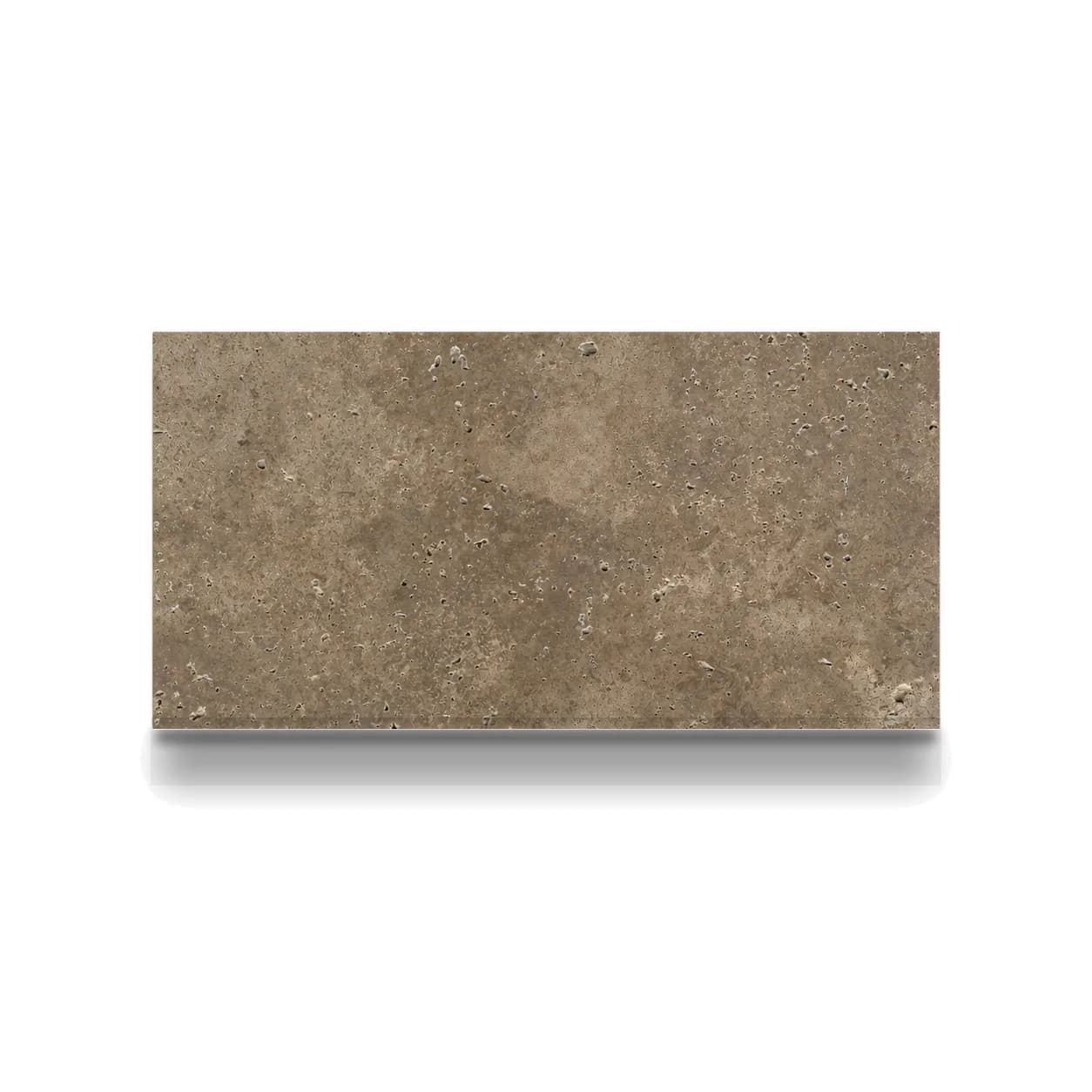 Dark Premium Travertine Honed 6x12 1.2cm Modern Tumbled Tile
