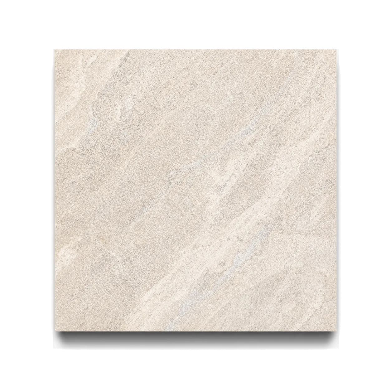 Royal Cream Marble Leathered 12x12 1.2cm Modern Tumbled Tile