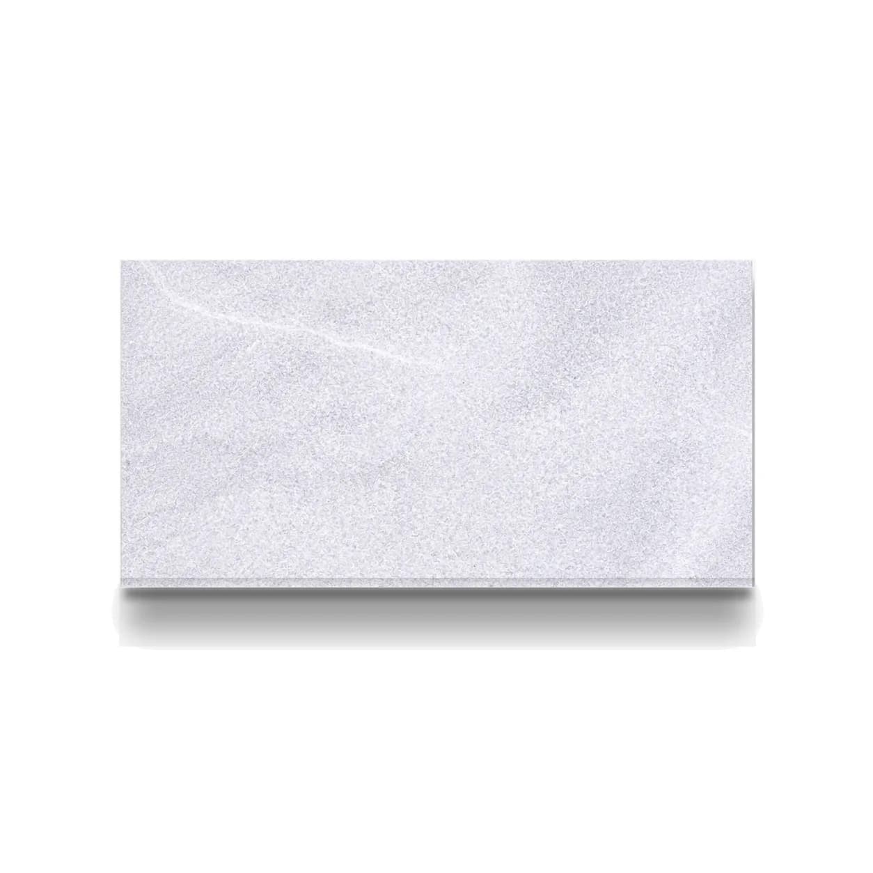 White Cloud Marble Leathered 6x12 1.2cm Modern Tumbled Tile