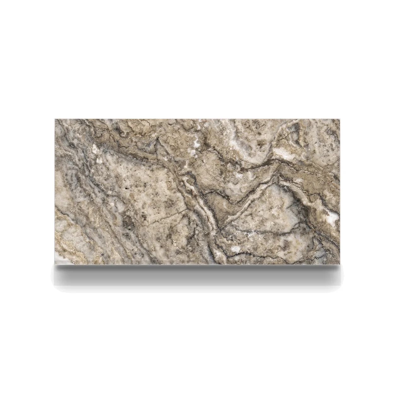 Plata Travertine Honed 6x12 3cm Modern Tumbled Paver