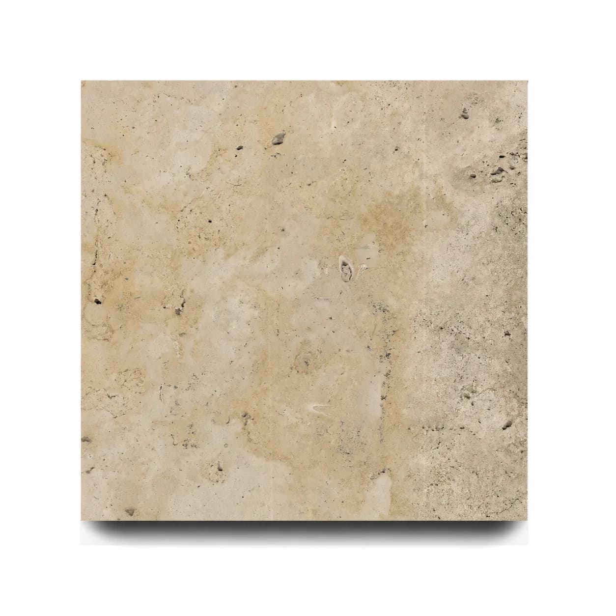 Antique Light Travertine Honed 12x12 3cm Modern Tumbled Paver