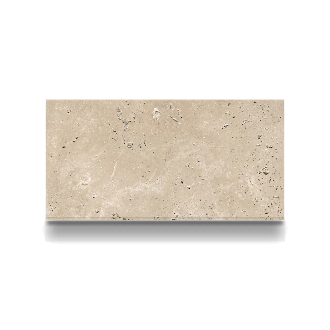 Light Premium Travertine Honed 12x24 1.2cm Modern Tumbled Tile