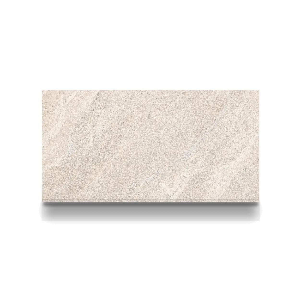 Royal Cream Marble Leathered 12x24 1.2cm Modern Tumbled Tile